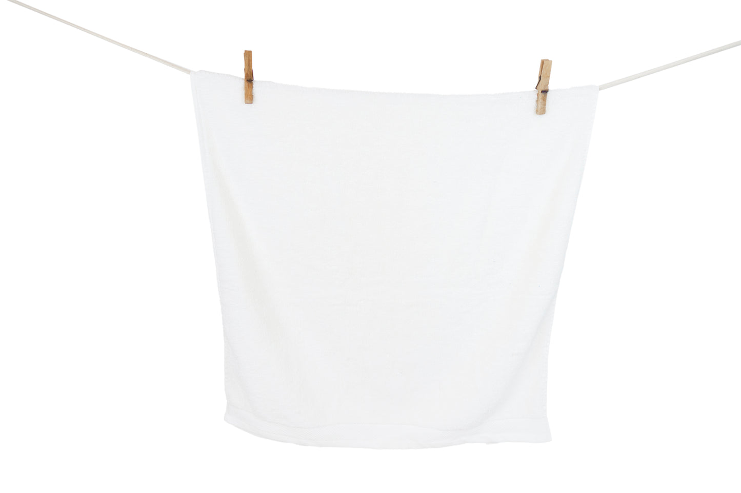 Handtuch 100% reine Bio-Baumwolle – verschiedene Größen – weiß