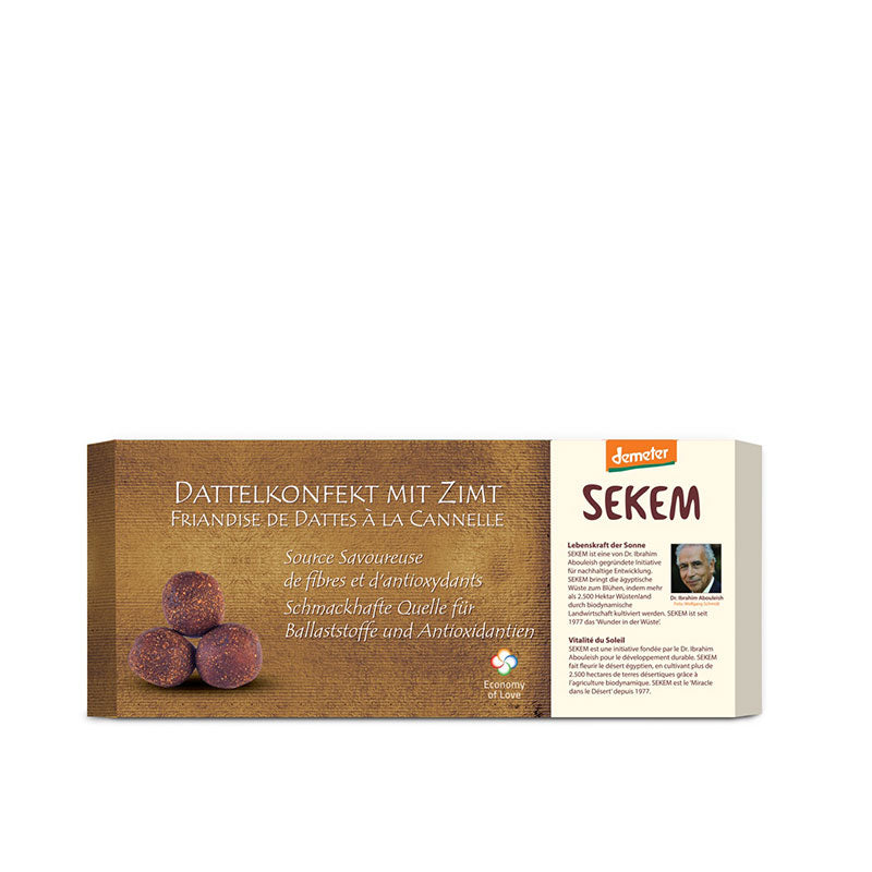 Demeter Bio Dattelkonfekt Zimt (120 g)