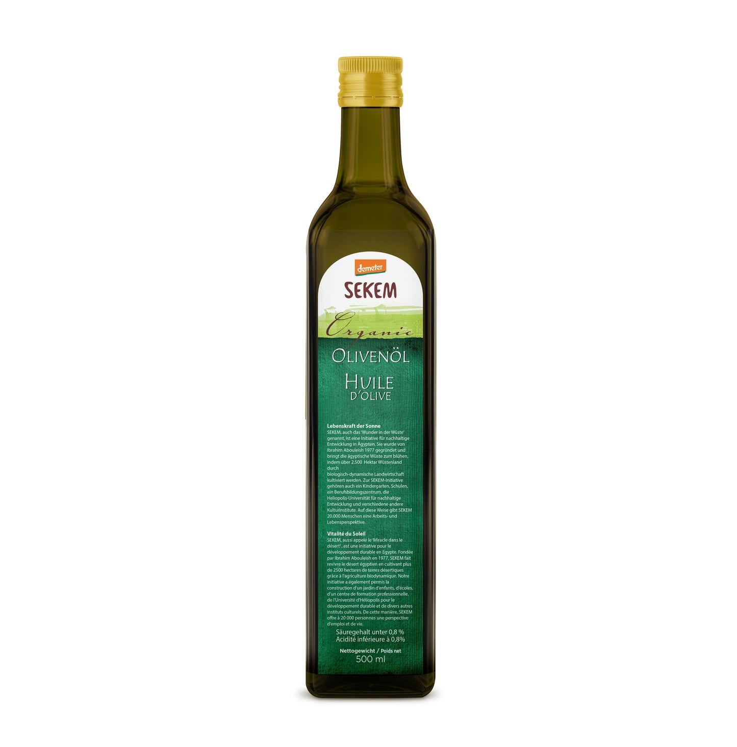 Demeter Bio Natives Olivenöl Extra (500 ml)