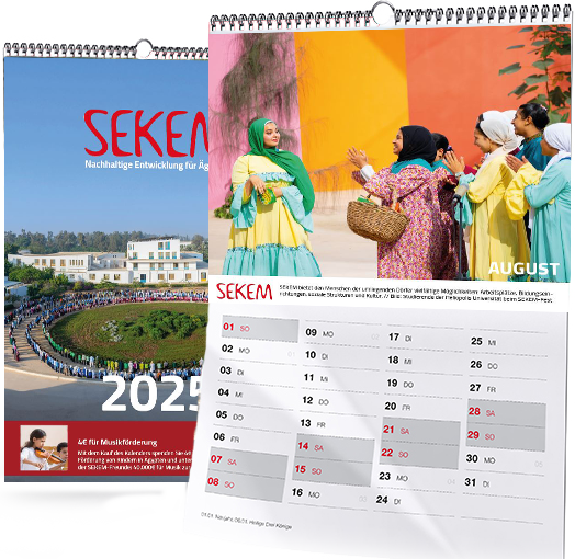 SEKEM-Kalender 2025 • inkl. 4€ Spende
