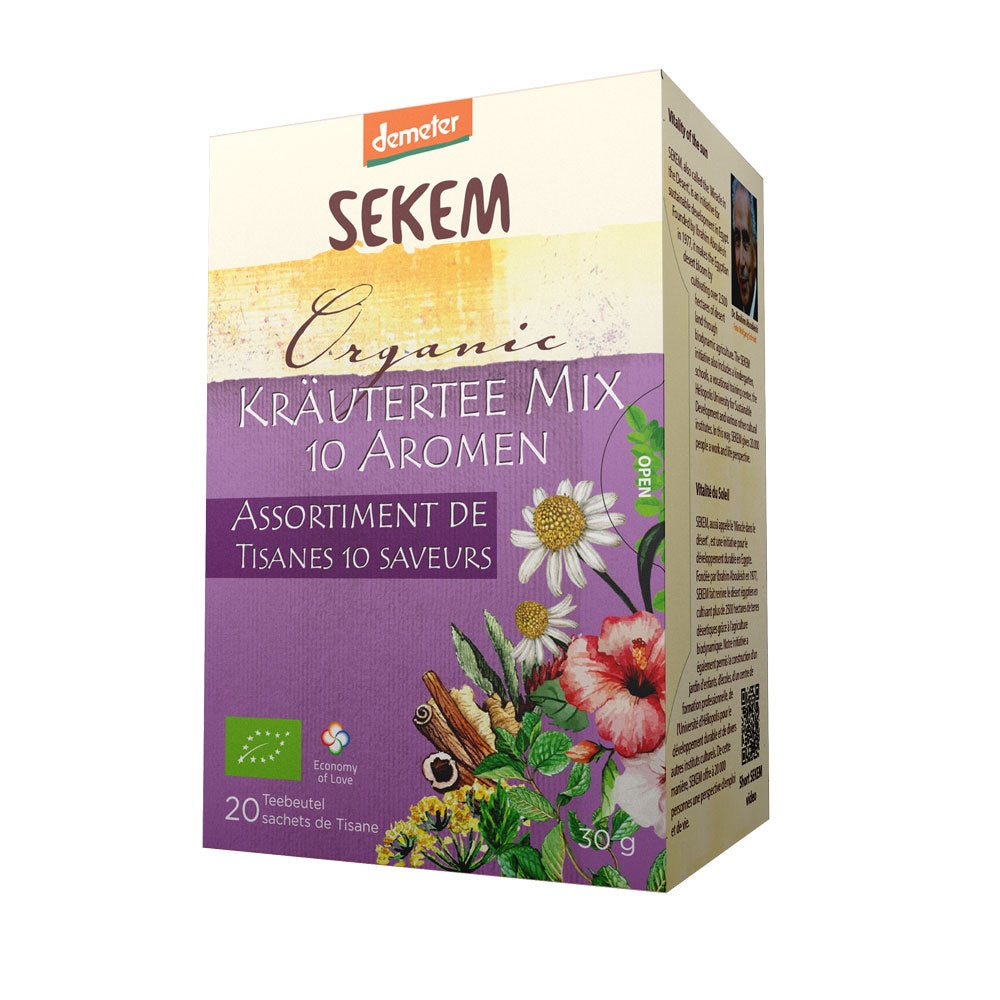 Demeter Bio Kräutertee "Mix aus 10 Sorten"