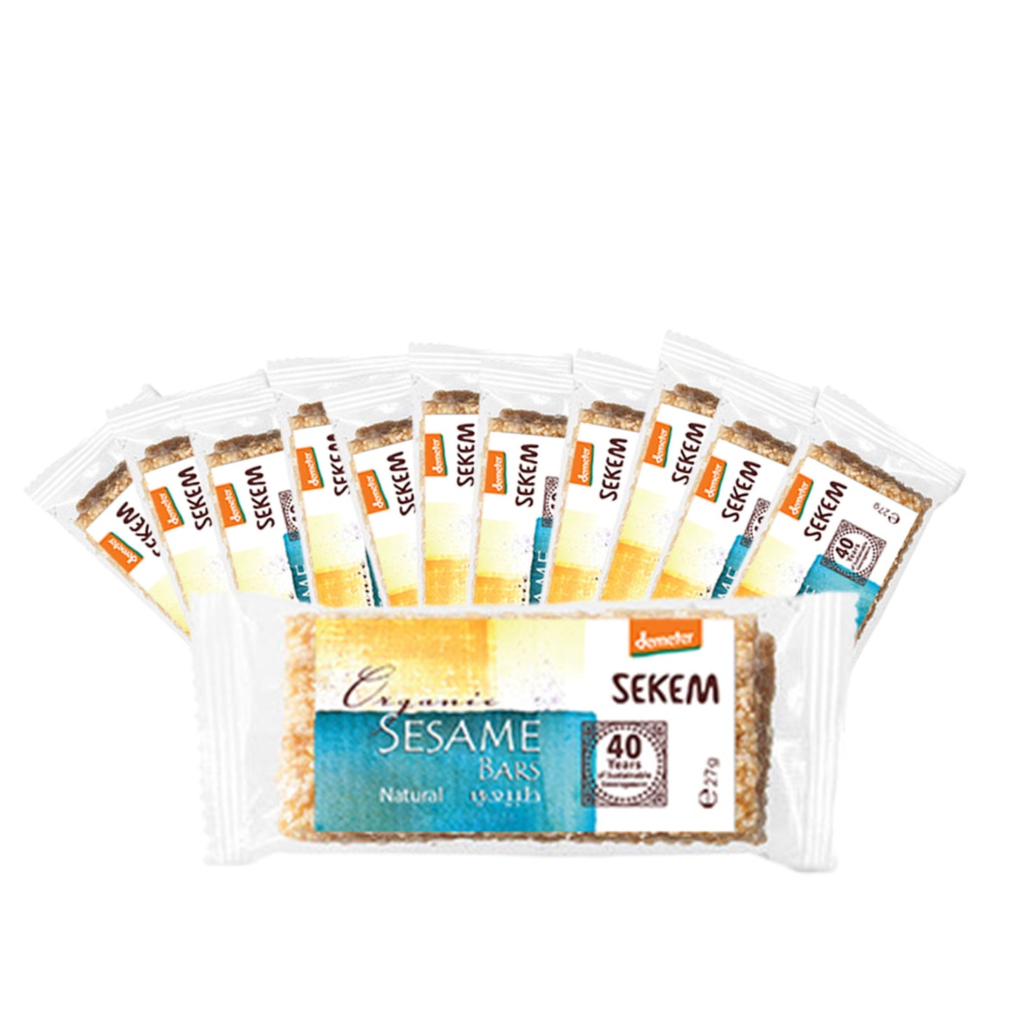 Demeter Bio Sesamriegel Natur (12 x 27 g)