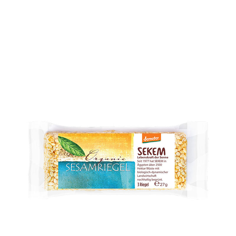 Demeter Bio Sesamriegel Natur (12 x 27 g)