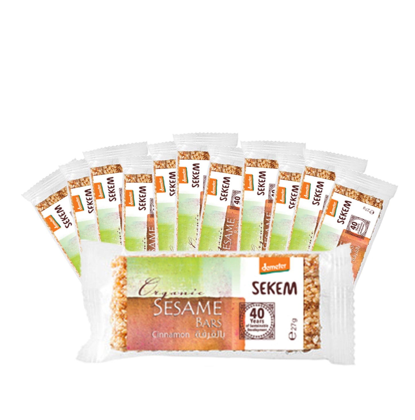 Demeter Bio Sesamriegel Zimt (12 x 27 g)