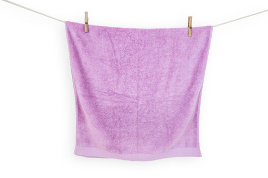 Handtuch 100% reine Bio-Baumwolle – verschiedene Größen – rosa