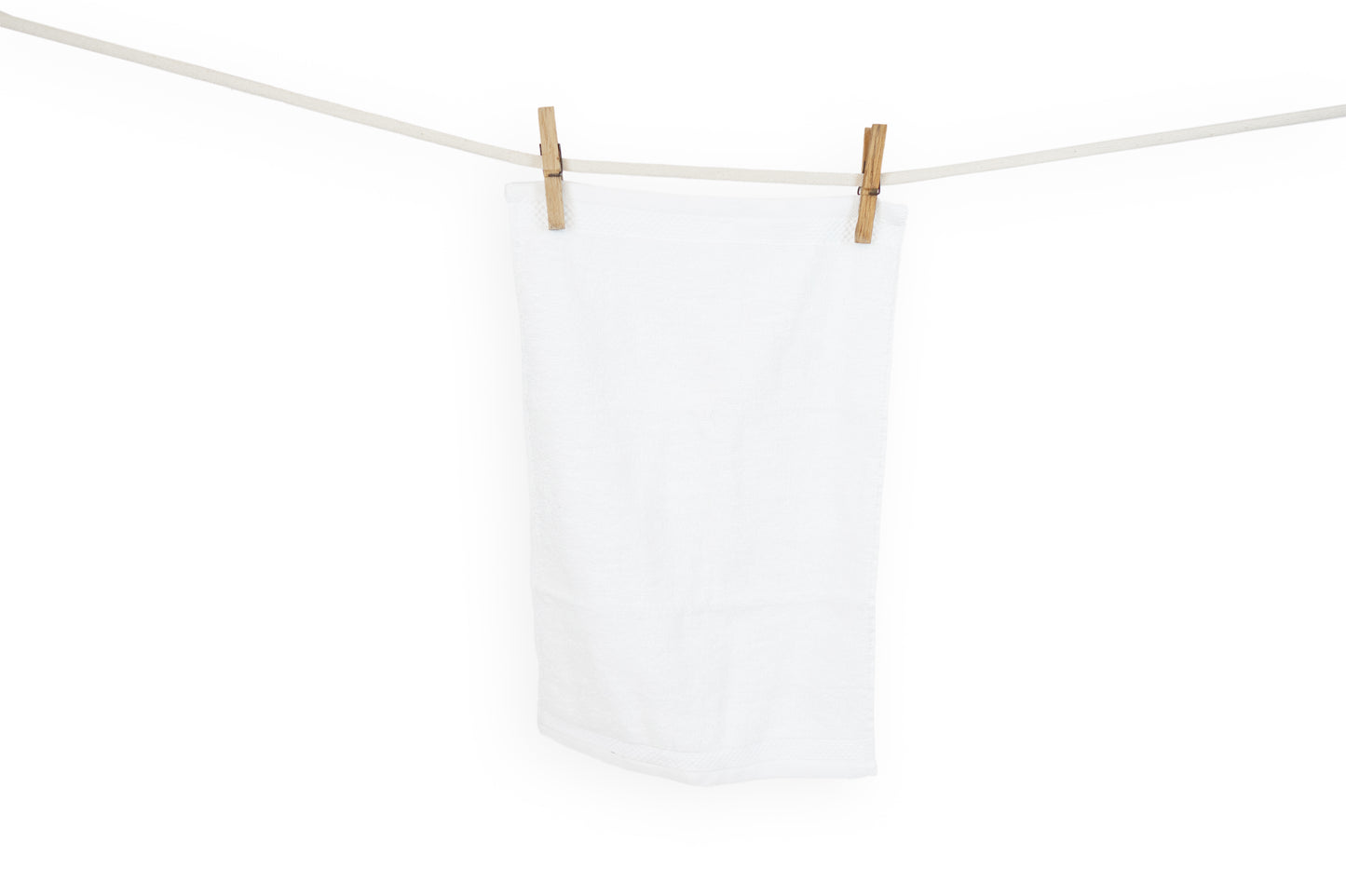 Handtuch 100% reine Bio-Baumwolle – verschiedene Größen – weiß