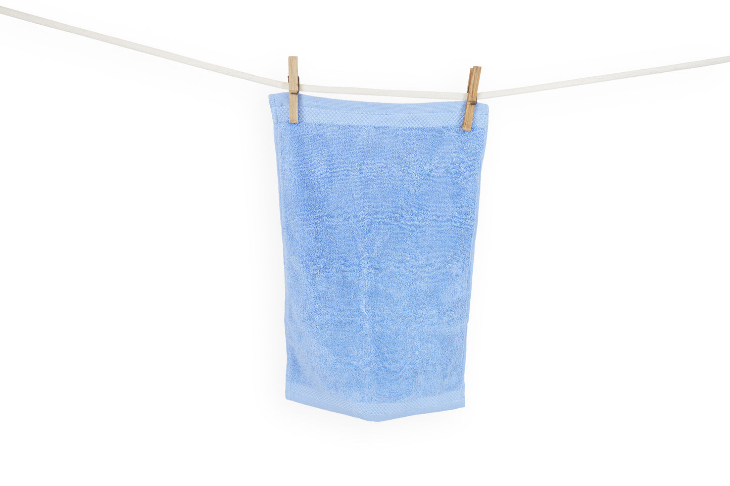 Handtuch 100% reine Bio-Baumwolle – verschiedene Größen – hellblau