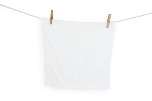 Handtuch 100% reine Bio-Baumwolle – verschiedene Größen – weiß
