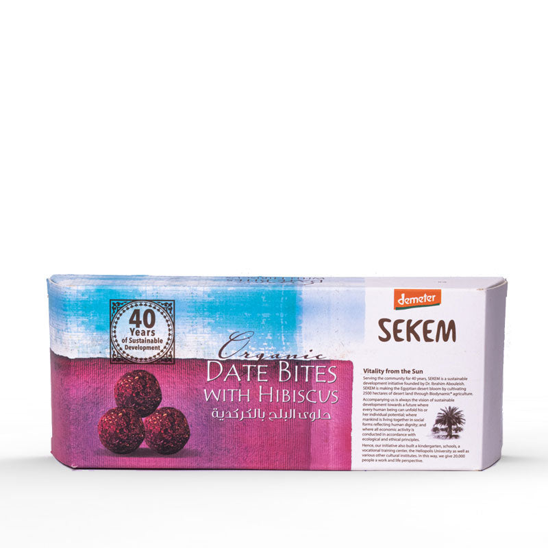 Demeter Bio Dattelkonfekt Hibiskus (120 g)