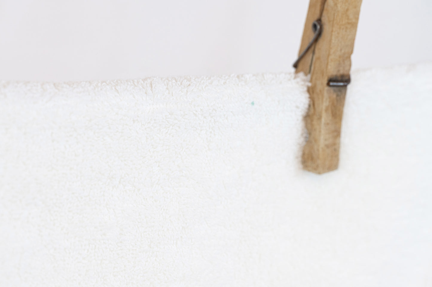 Handtuch 100% reine Bio-Baumwolle – verschiedene Größen – weiß